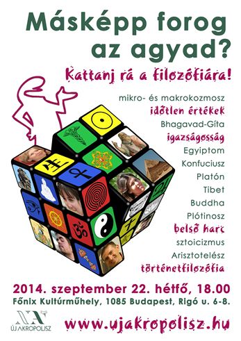 Másképp forog az agyad? Filozófiai kurzus plakát